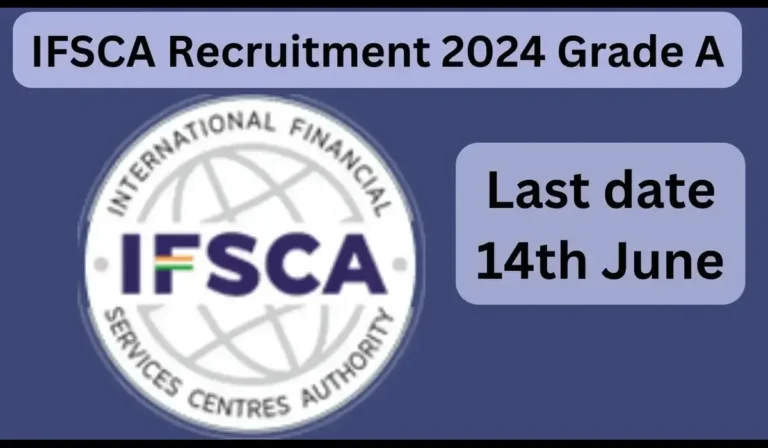 IFSA Grade A Recruitment 2024